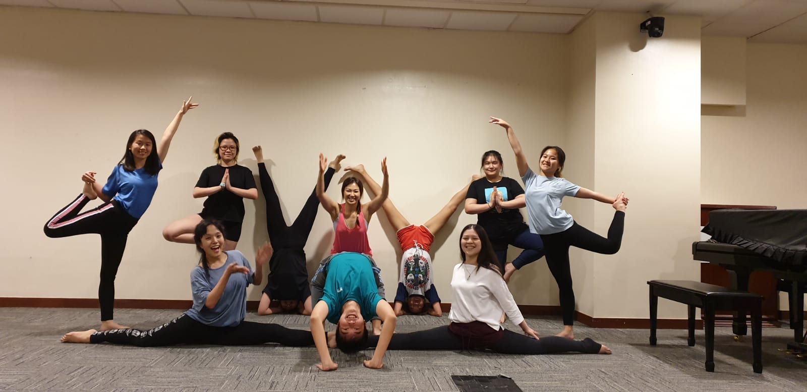 Team Bonding Yoga Class in Singapore